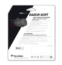 Tecnifibre Tennissaite Razor Soft (Haltbarkeit+Allround) carbongrau 12m Set